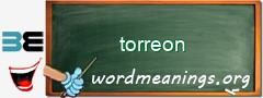 WordMeaning blackboard for torreon